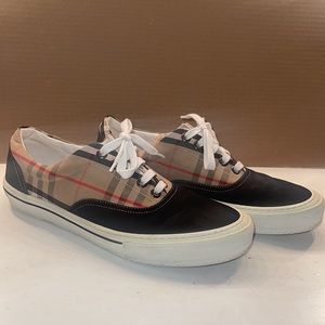 Mens Burberry Vintage Check Sneaker